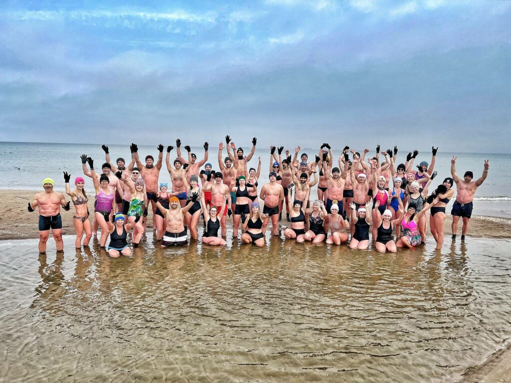 Morsowanie w Gdańsku Jelitkowie na plaży